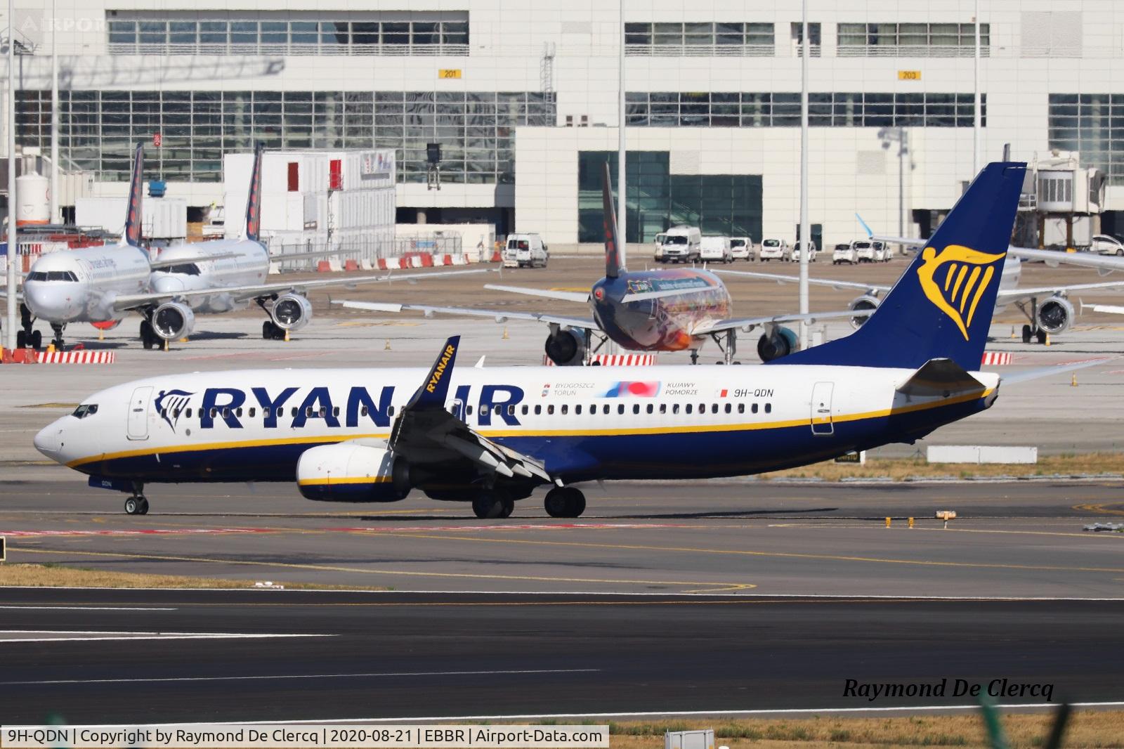 9H-QDN, 2016 Boeing 737-8AS C/N 44763, Still in Ryanair livery but operated by Malta Air.