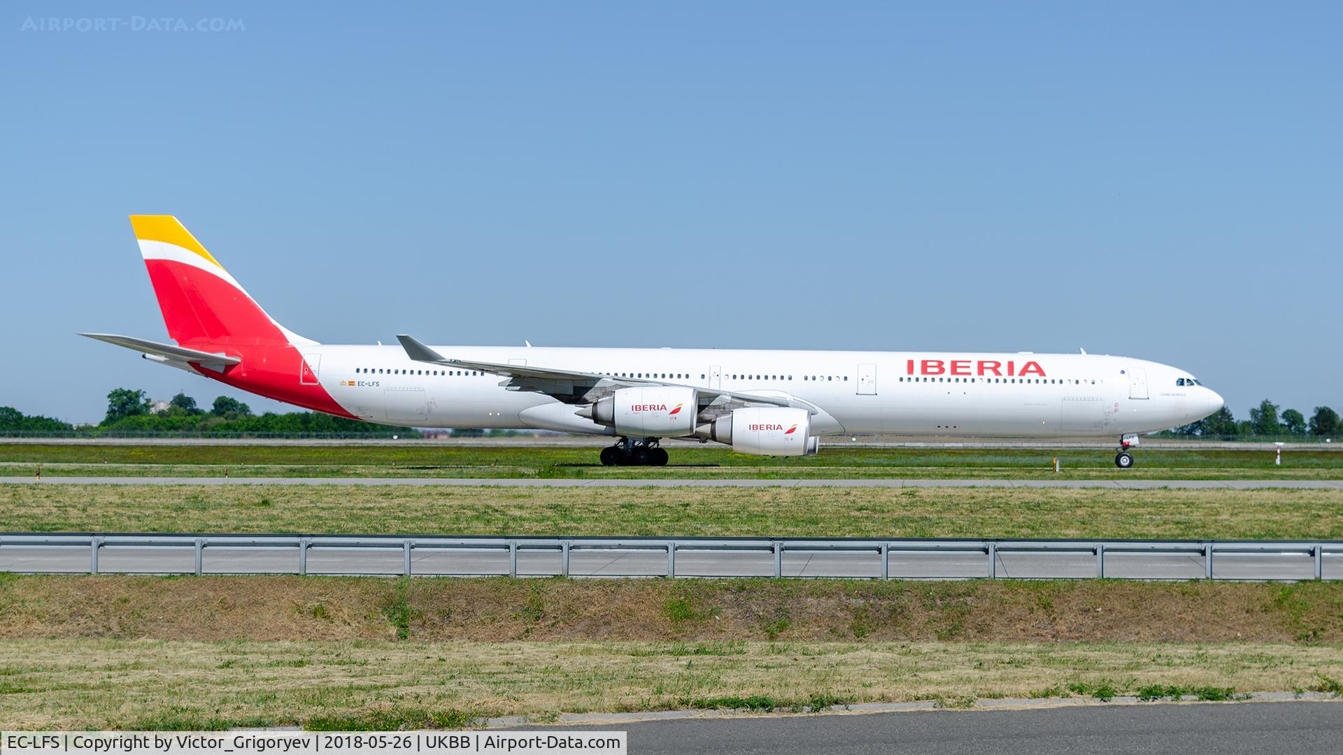EC-LFS, 2010 Airbus A340-642 C/N 1122, Iberia
