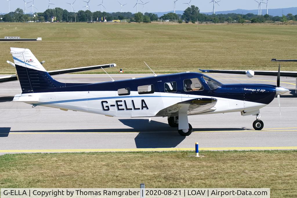 G-ELLA, 1996 Piper PA-32R-301 Saratoga SP C/N 32-46050, private Piper PA-32R-301 Saratoga II HP
