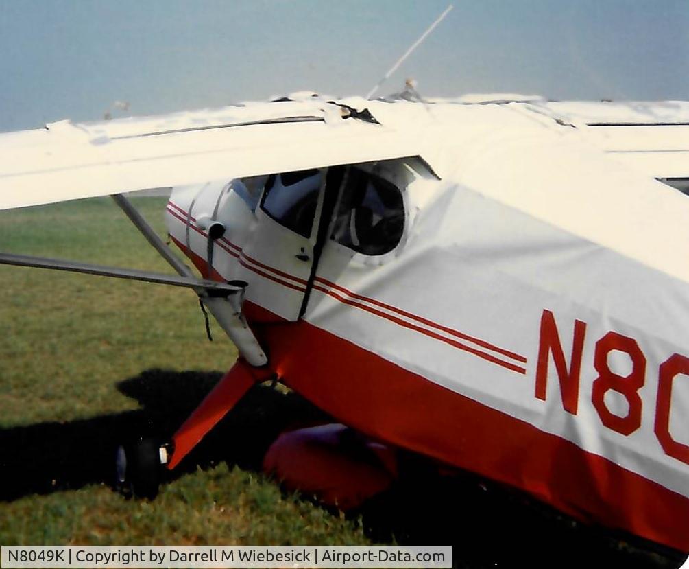 N8049K, 1947 Stinson 108-2 Voyager C/N 108-3049, Destroyed, I got it sitting on the wheels, last known location was purchased and ended in Australia where someone is trying to rebuild it