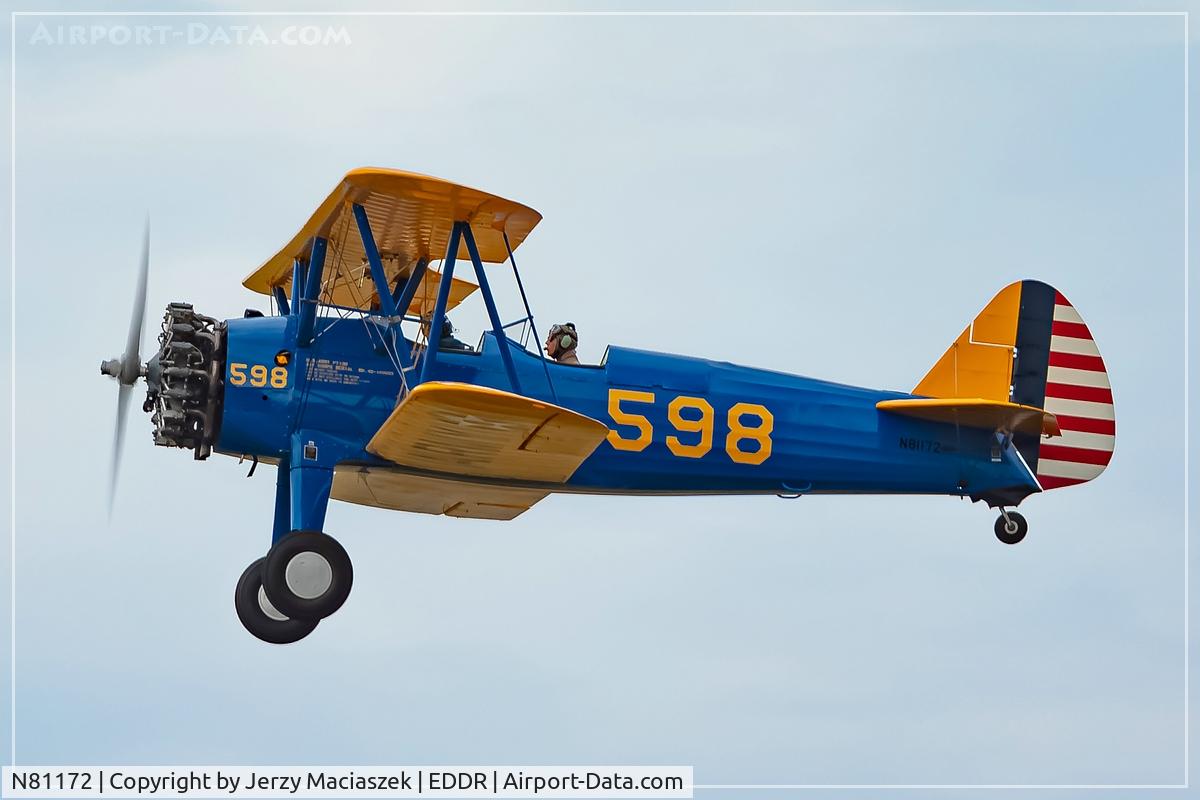 N81172, 1943 Boeing N2S-5 C/N 75-8088, 1943 Boeing N2S-5, c/n: 75-8088