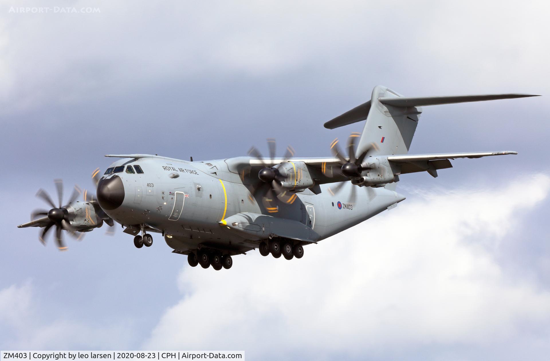 ZM403, 2015 Airbus A400M-180 Atlas C.1 C/N 020, Copenhagen23.8.2020