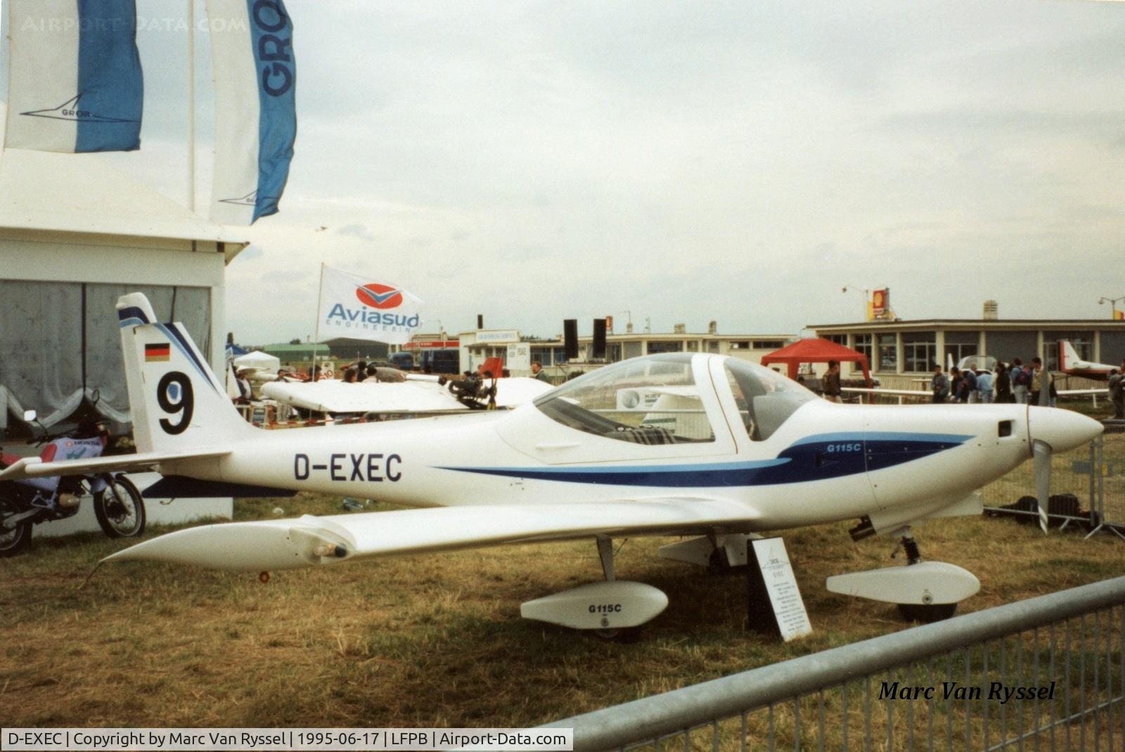 D-EXEC, 1994 Grob G-115C C/N 82014, Paris Airshow 1995.