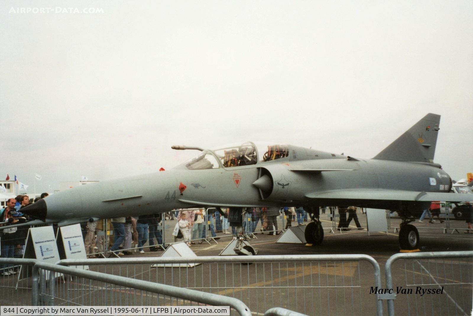 844, Atlas Cheetah D C/N 200, At Paris Airshow 1995.