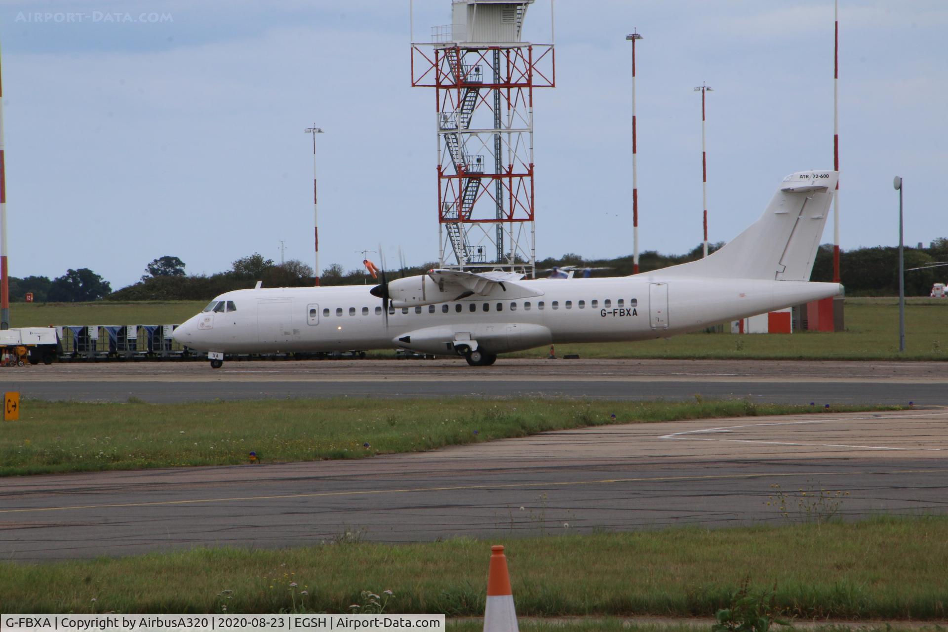 G-FBXA, 2015 ATR 72-212A (600) C/N 1260, Parked on stand 7 at Norwich