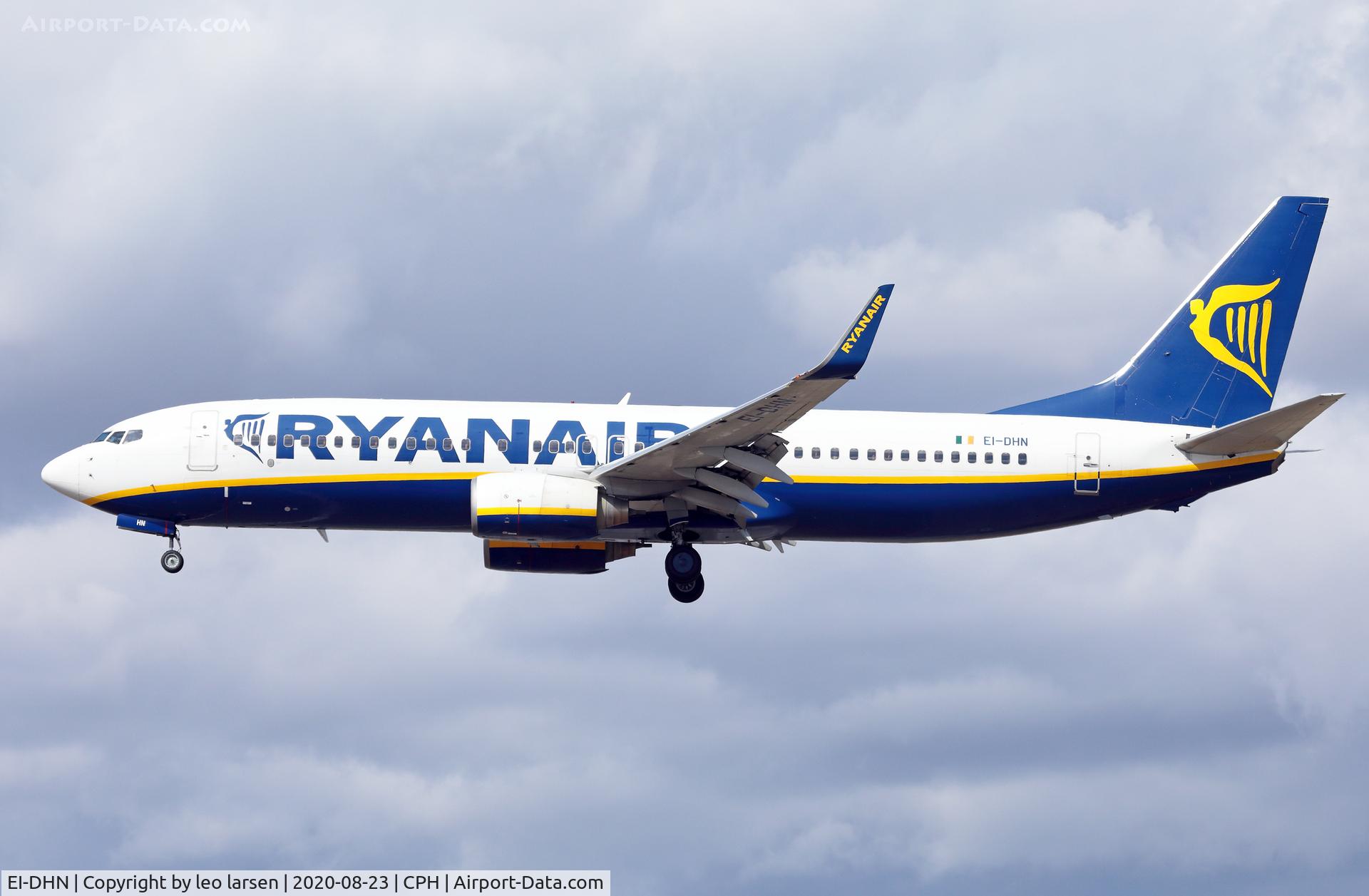 EI-DHN, 2005 Boeing 737-8AS C/N 33577, Copenhagen 23.8.2020