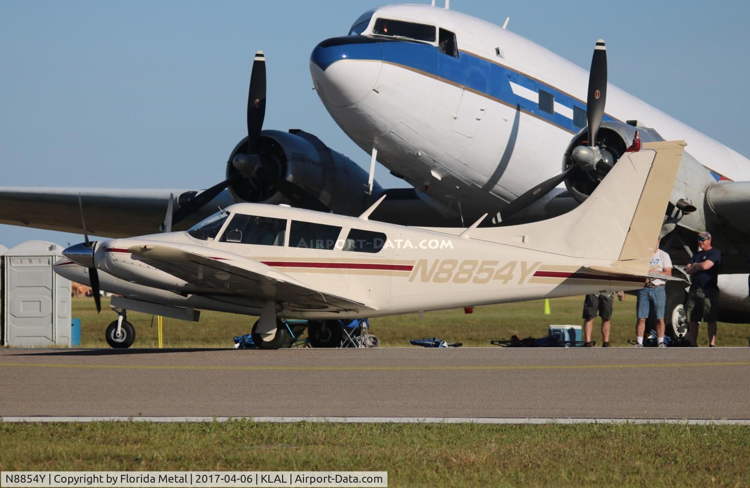 N8854Y, 1970 Piper PA-39-160 Twin Comanche C/R C/N 39-9, PA-30