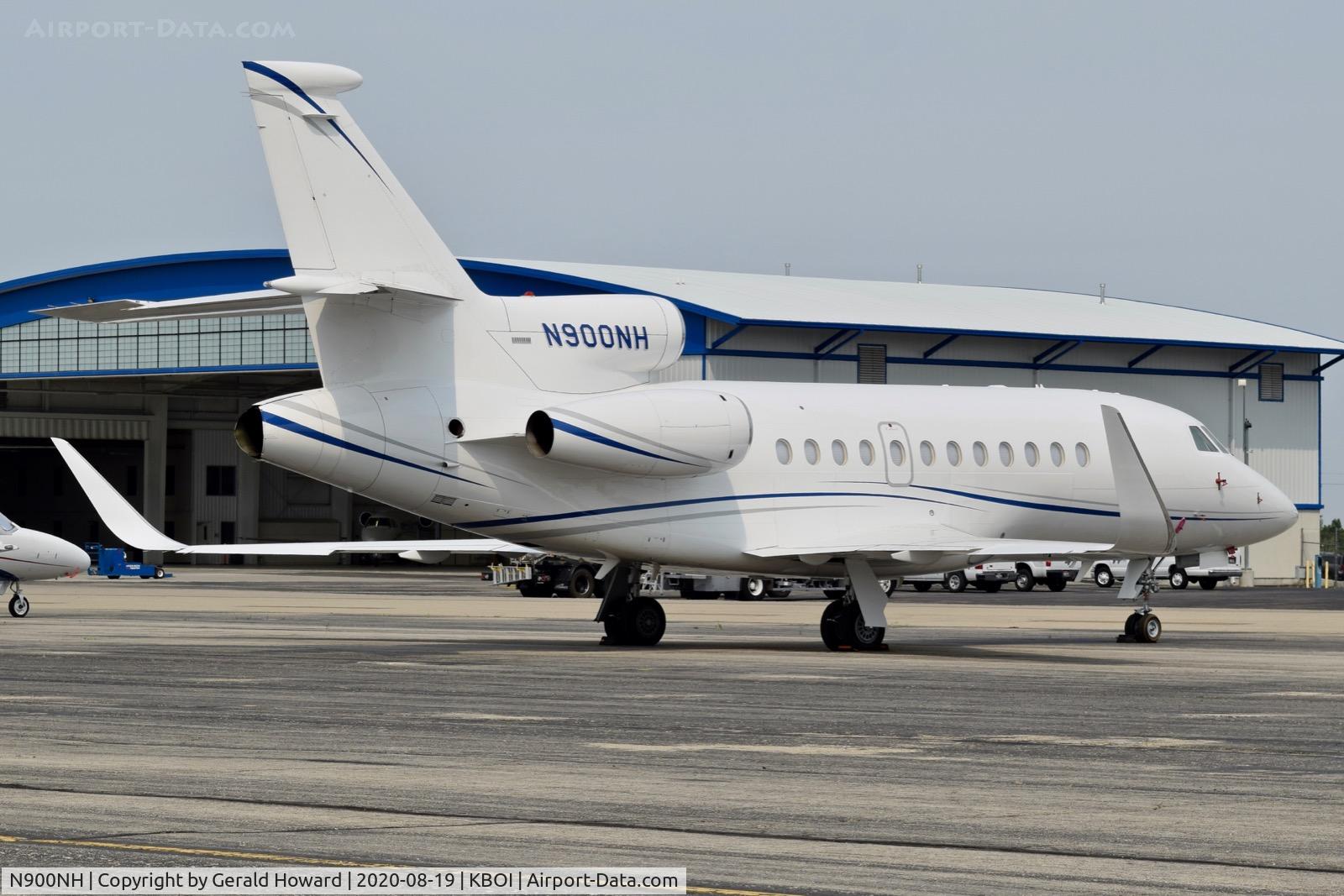 N900NH, 2002 Dassault Falcon 2000 C/N 206, Parked on north GA ramp.
