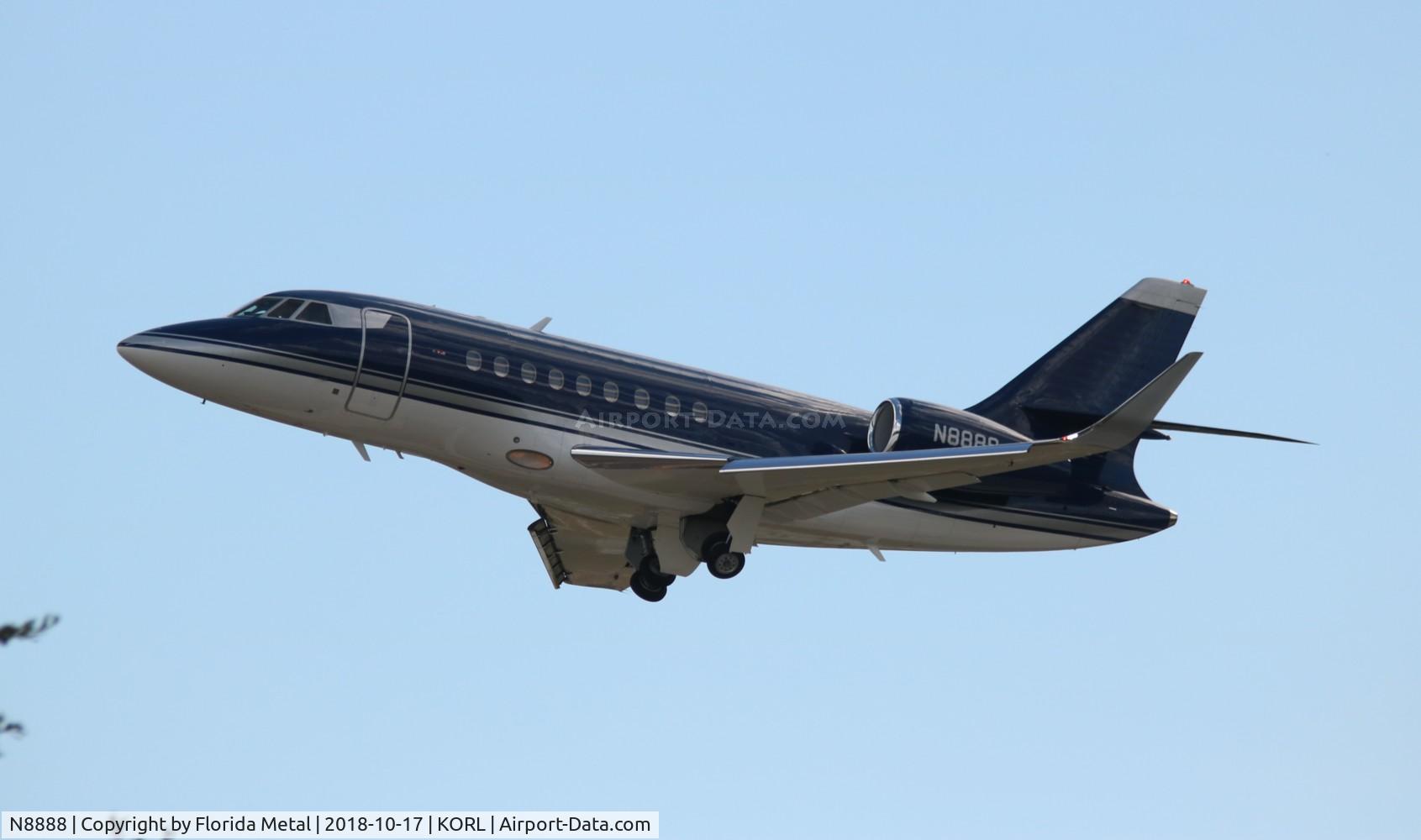N8888, 1996 Dassault Falcon 2000 C/N 28, Falcon 2000