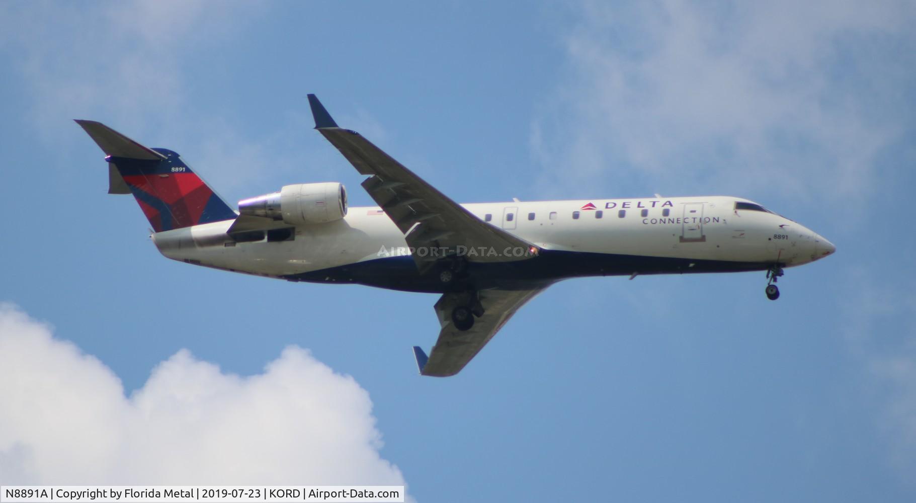 N8891A, 2004 Bombardier CRJ-200 (CL-600-2B19) C/N 7891, Endeavor CR2