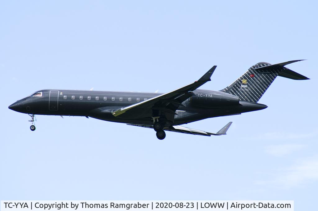 TC-YYA, 2009 Bombardier BD-700-1A10 Global Express XRS C/N 9365, Bora Jet Bombardier Global Express