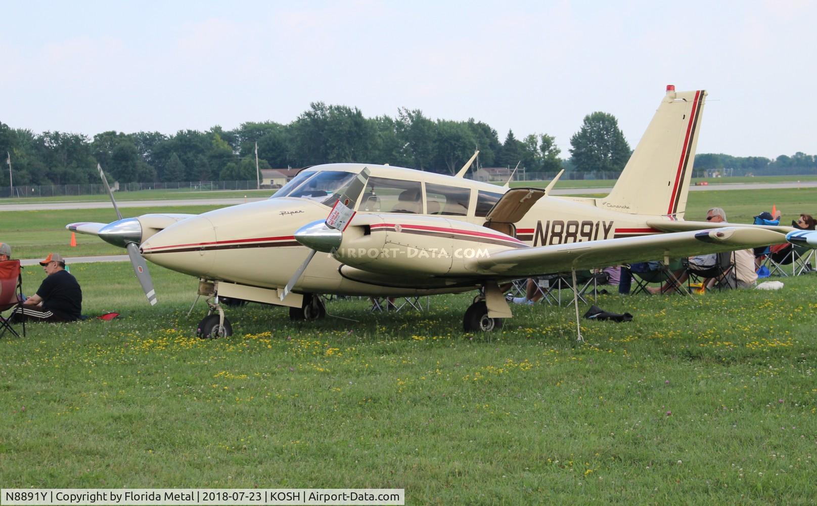 N8891Y, 1970 Piper PA-39-160 Twin Comanche C/R C/N 39-49, PA-30