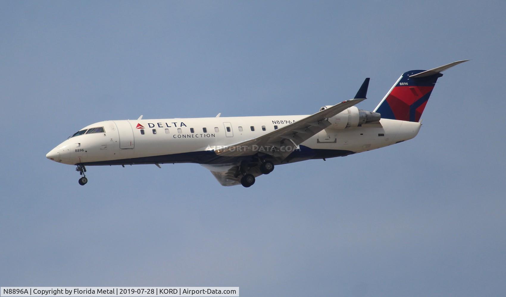 N8896A, 2004 Bombardier CRJ-200LR (CL-600-2B19) C/N 7896, Endeavor CR2