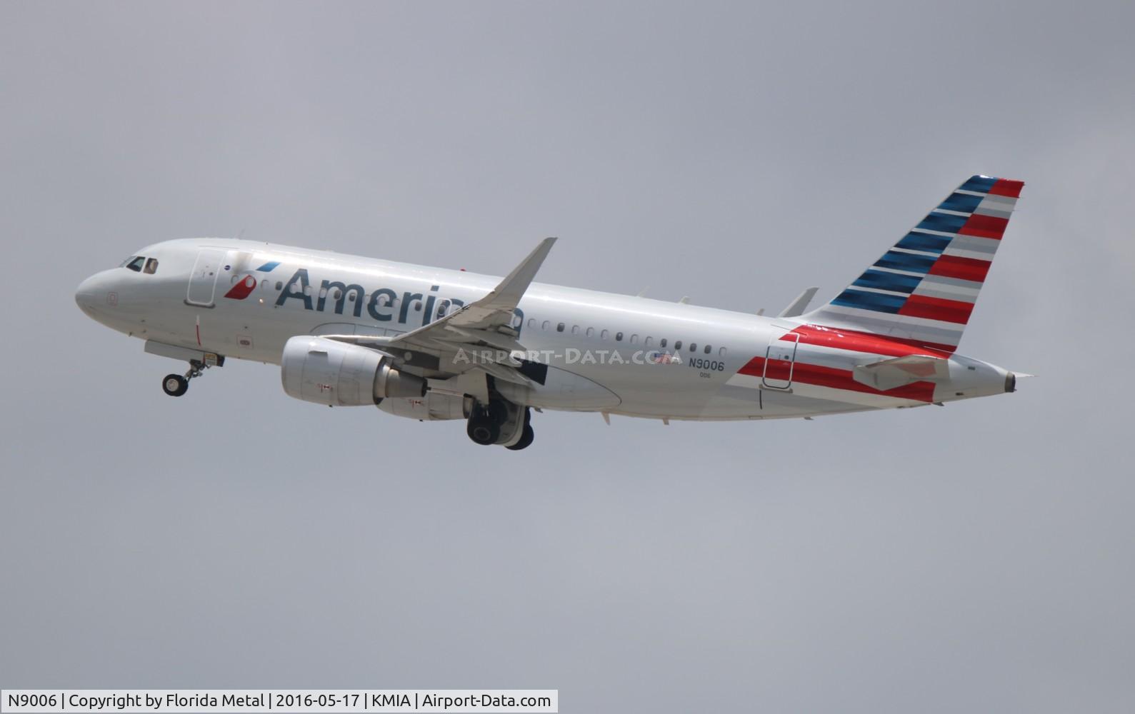 N9006, 2013 Airbus A319-115 C/N 5761, AAL A319