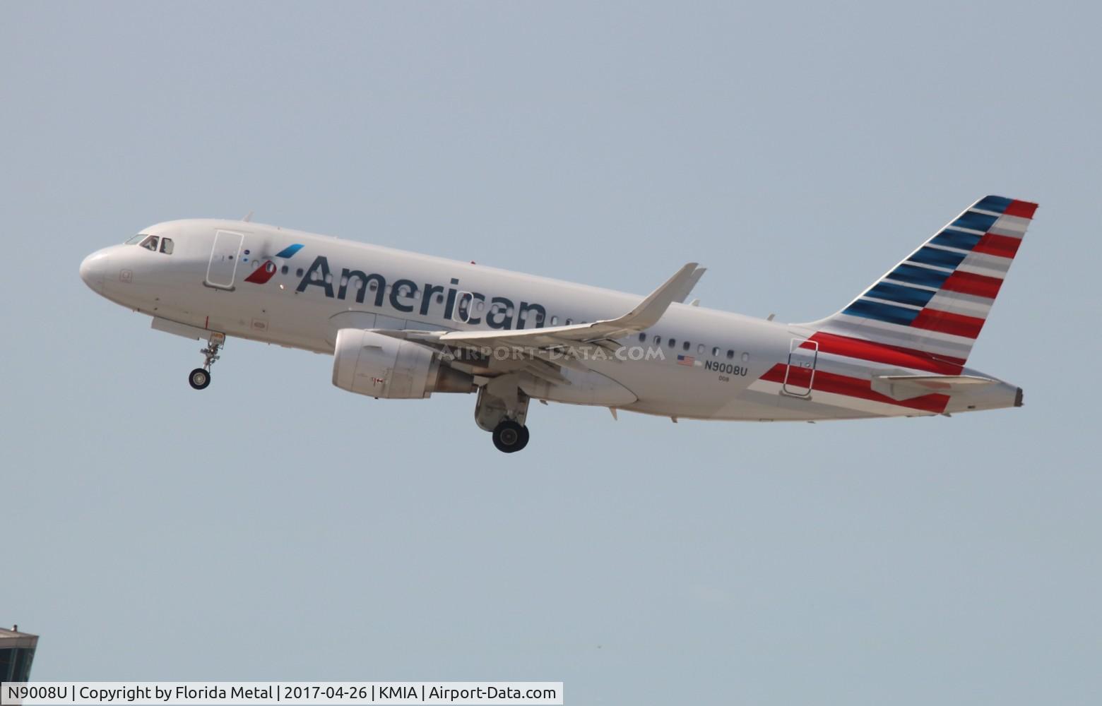 N9008U, 2013 Airbus A319-115 C/N 5786, AAL A319