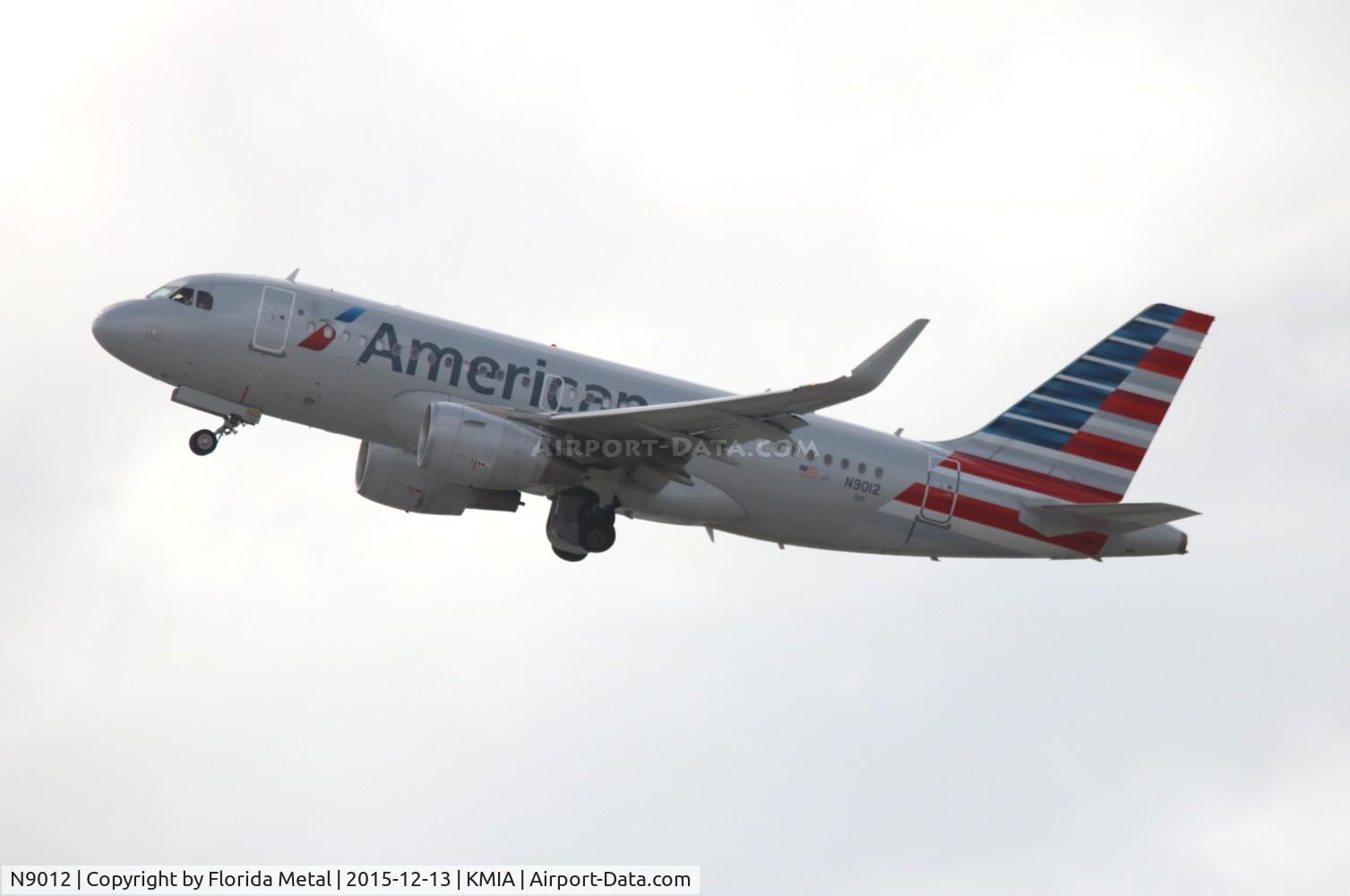 N9012, 2013 Airbus A319-115 C/N 5810, AAL A319
