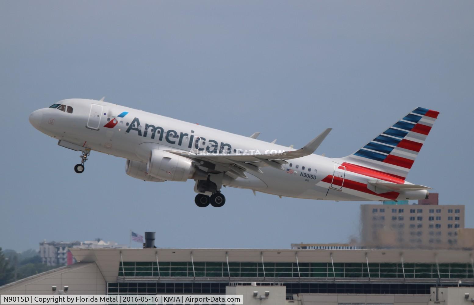 N9015D, 2013 Airbus A319-112 C/N 5327, AAL A319