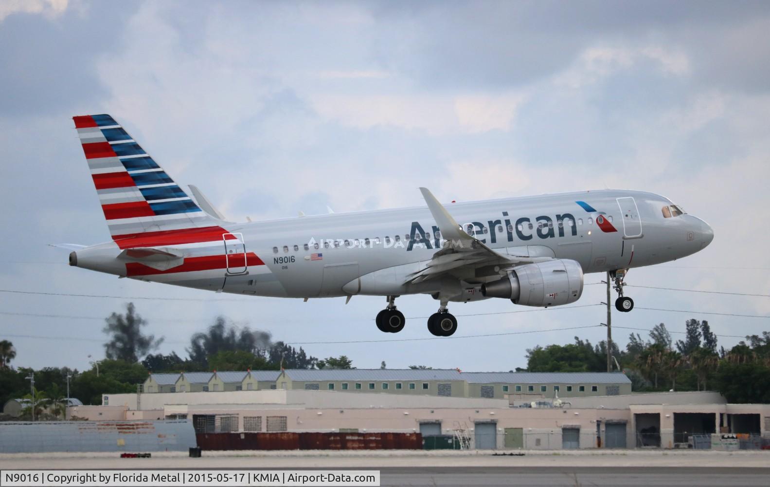 N9016, 2014 Airbus A319-115 C/N 6040, AAL A319