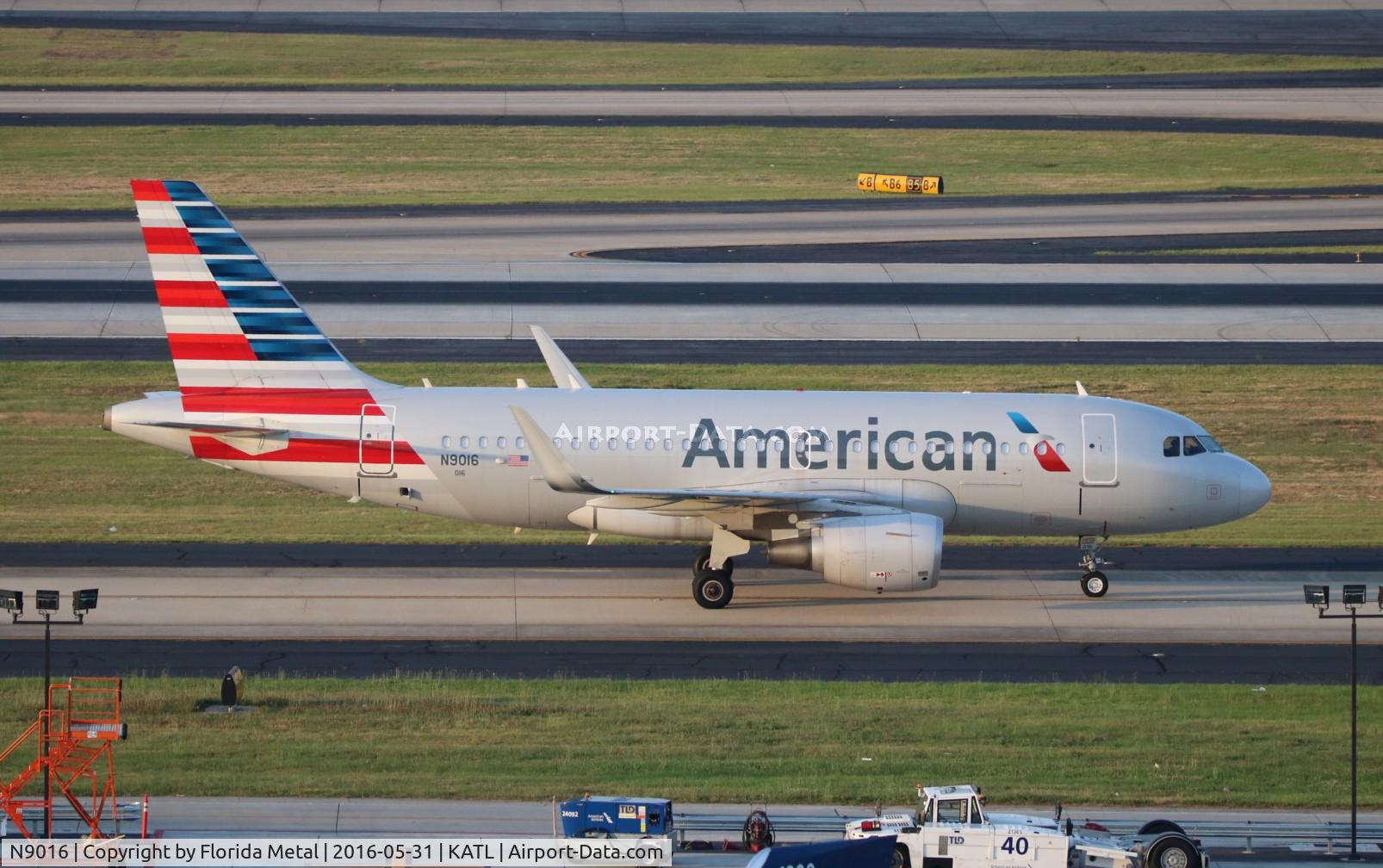 N9016, 2014 Airbus A319-115 C/N 6040, AAL A319