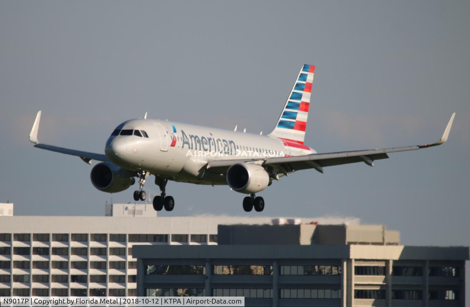 N9017P, 2014 Airbus A319-115 C/N 6085, AAL A319