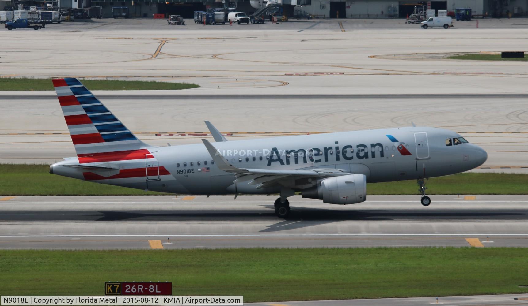 N9018E, 2014 Airbus A319-112 C/N 6150, AAL A319