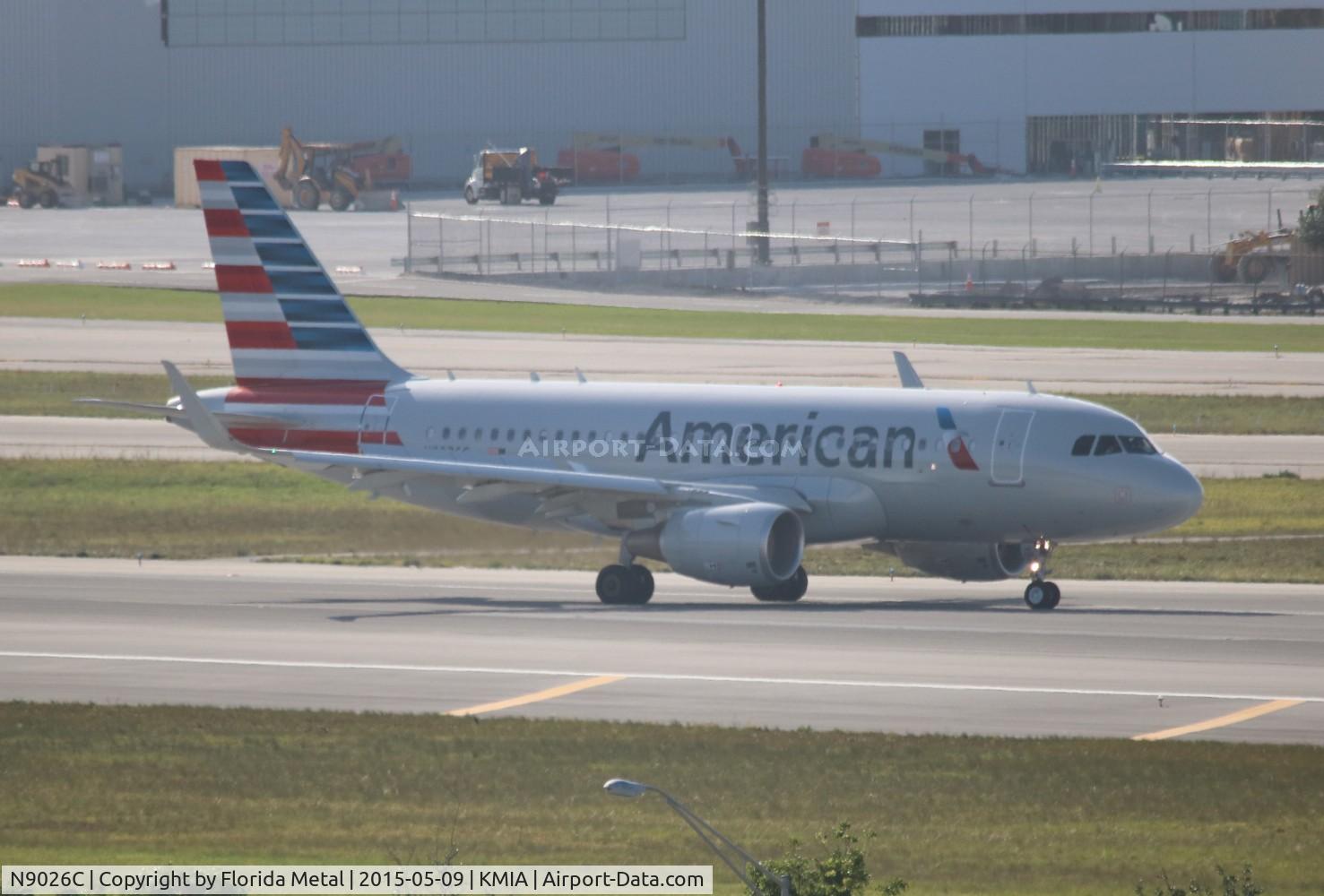 N9026C, 2015 Airbus A319-115 C/N 6429, AAL A319