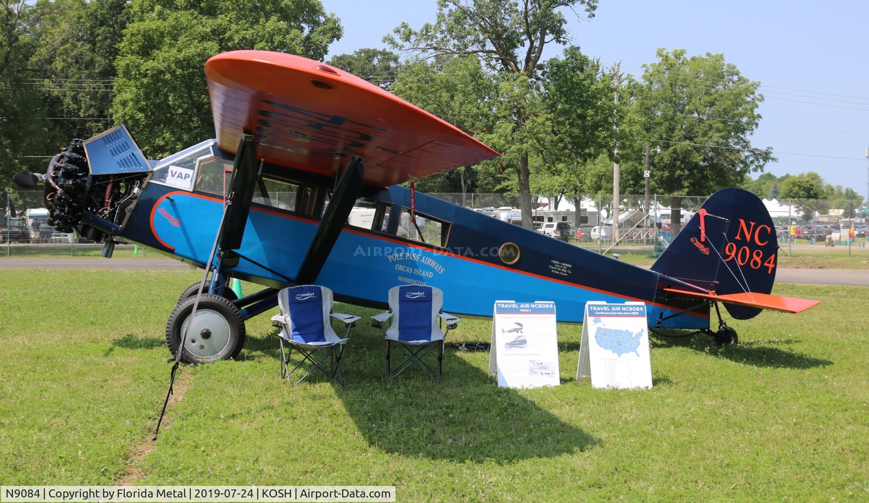 N9084, 1929 Travel Air S-6000-B C/N 865, Travel Air 6000