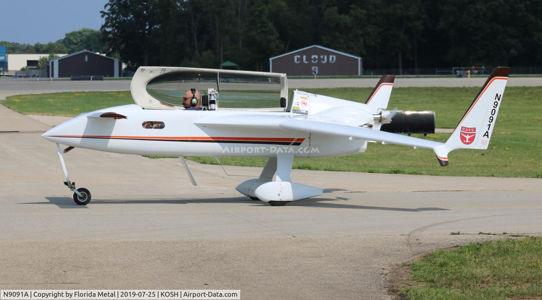 N9091A, 1983 Rutan VariEze C/N SLW1, VariEze