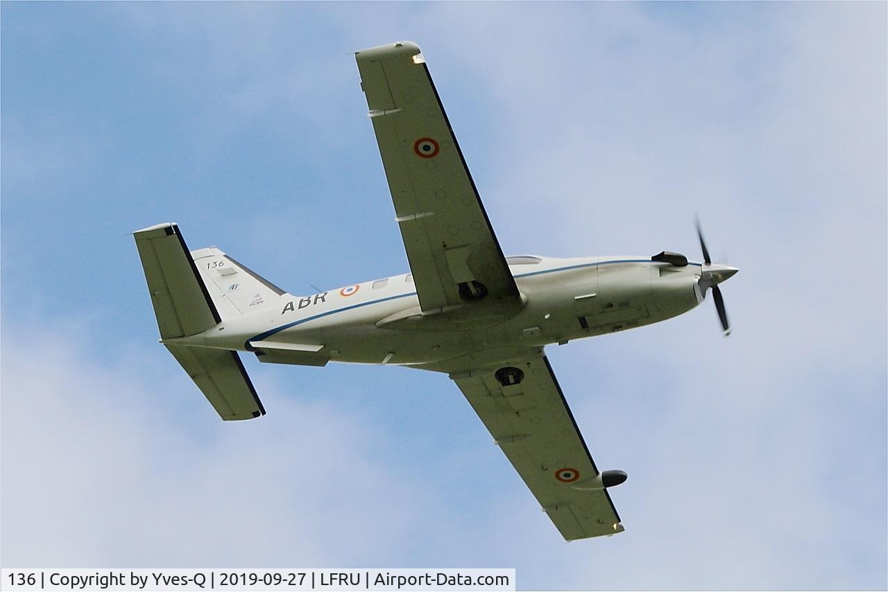 136, 2008 Socata TBM-700B C/N 136, Socata TBM-700B, On display, Morlaix-Ploujean airport (LFRU-MXN) Air show 2019