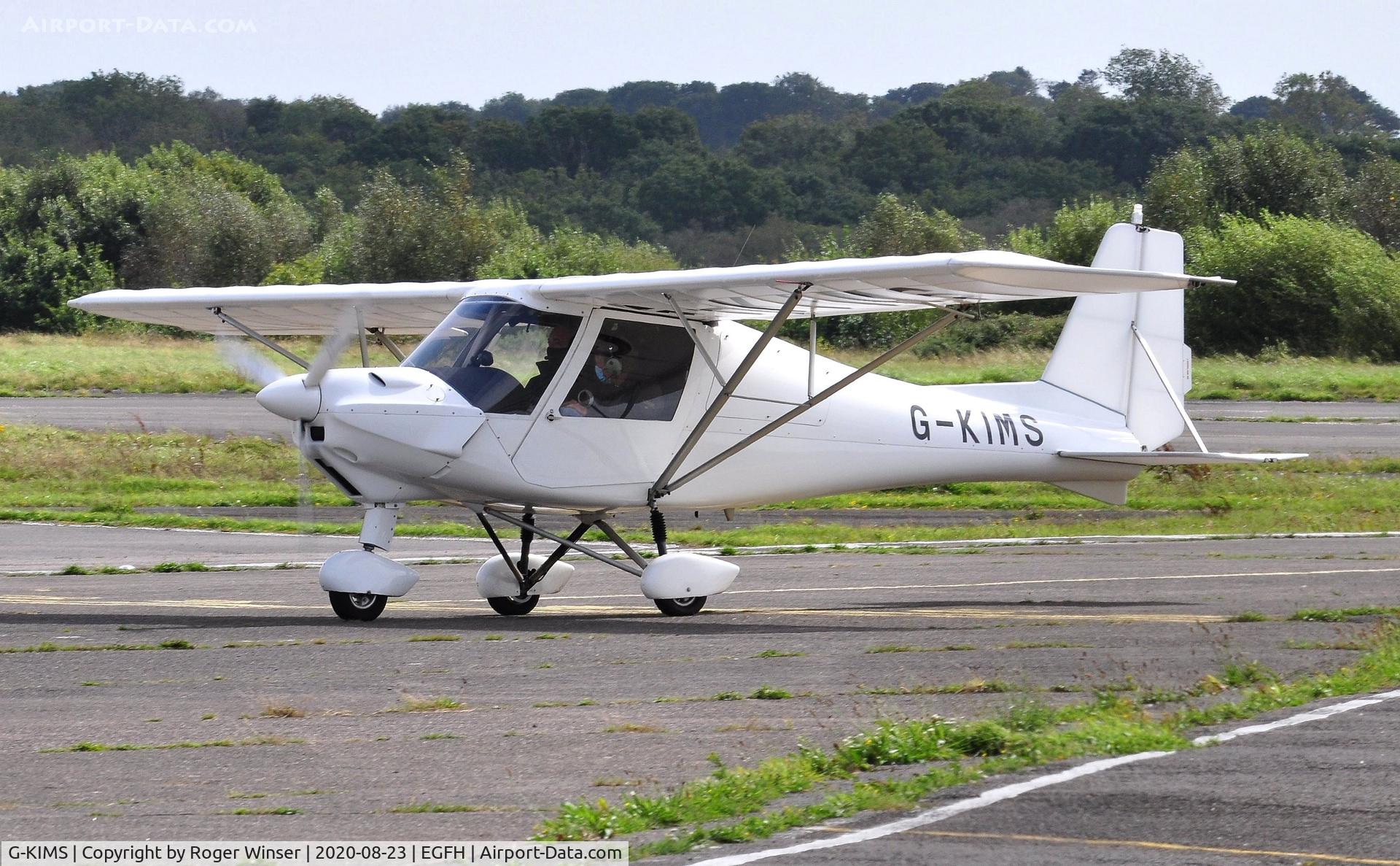 G-KIMS, 2017 Comco Ikarus C42 FB100 C/N 1704-7497, Resident Ikarus C42 operated by Gower Flight Centre