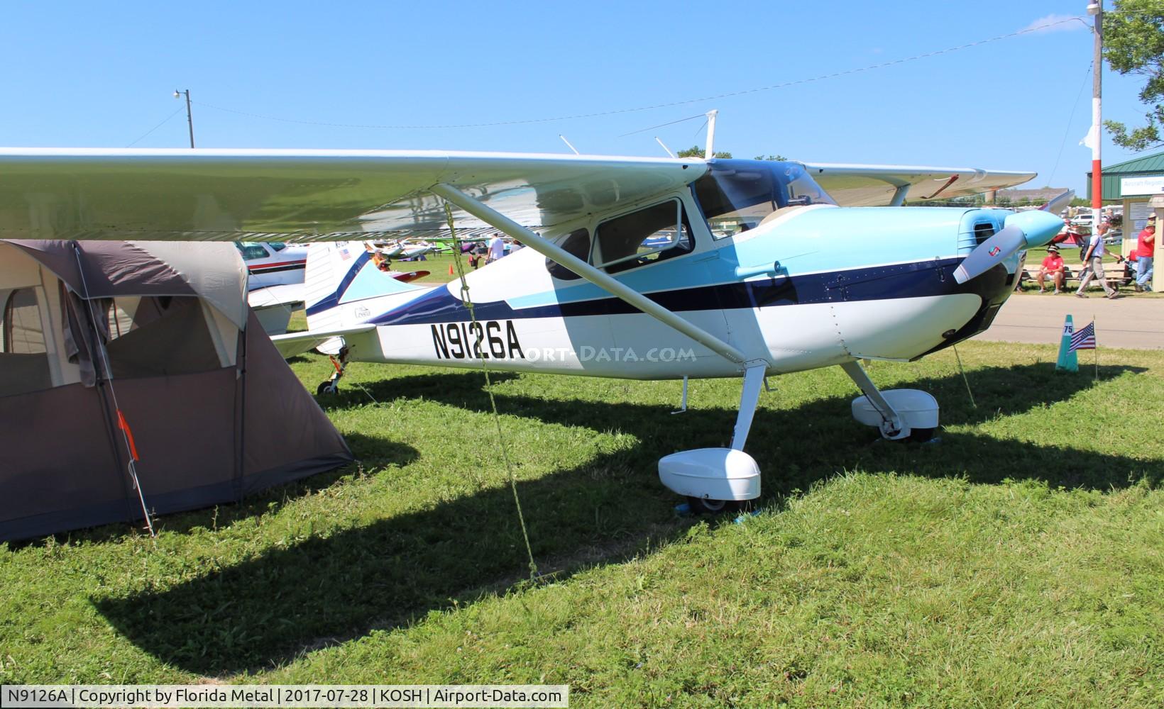 N9126A, 1950 Cessna 170A C/N 19417, Cessna 170A