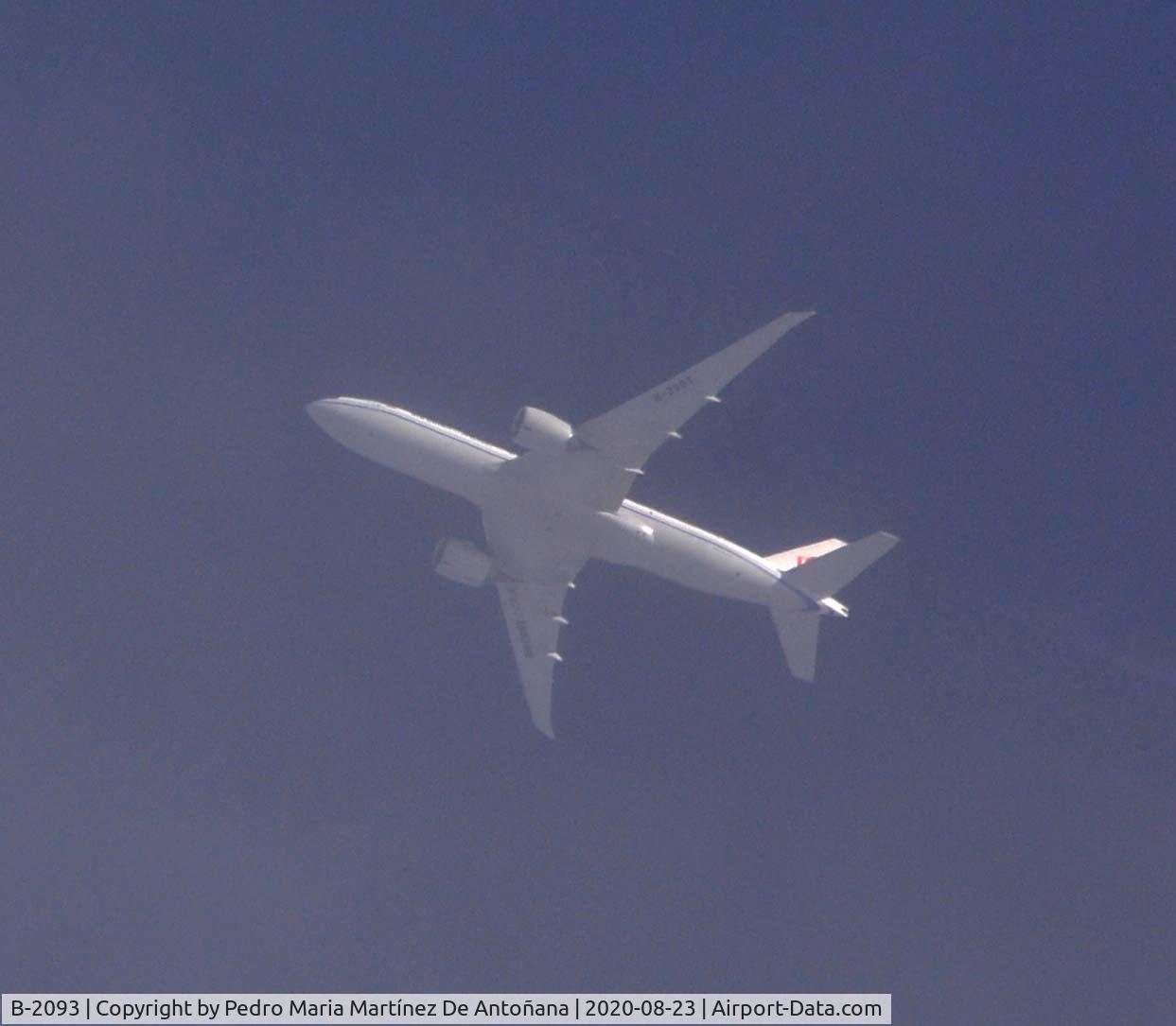 B-2093, 2015 Boeing 777-FFT C/N 44684, Ventas de Armentia - Condado de Treviño - España