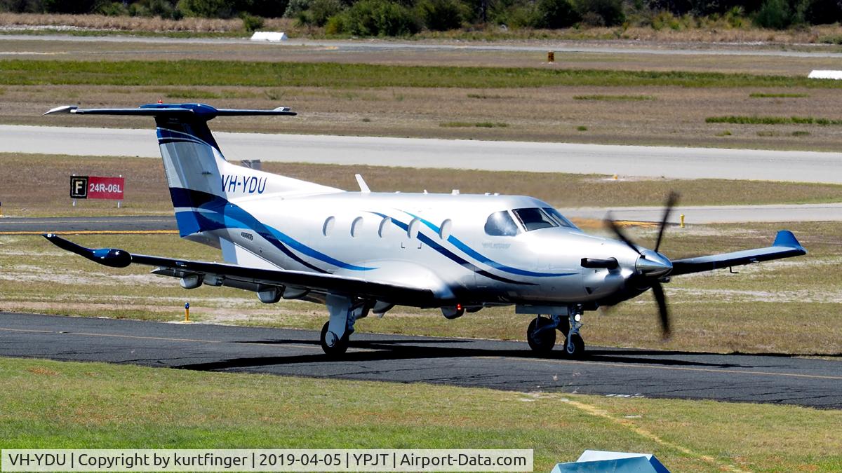 VH-YDU, 2013 Pilatus PC-12/47E C/N 1410, Pilatus PC-12-47 cn 1410. Northern Territory Police VH-YDU YPJT 5 April 2019