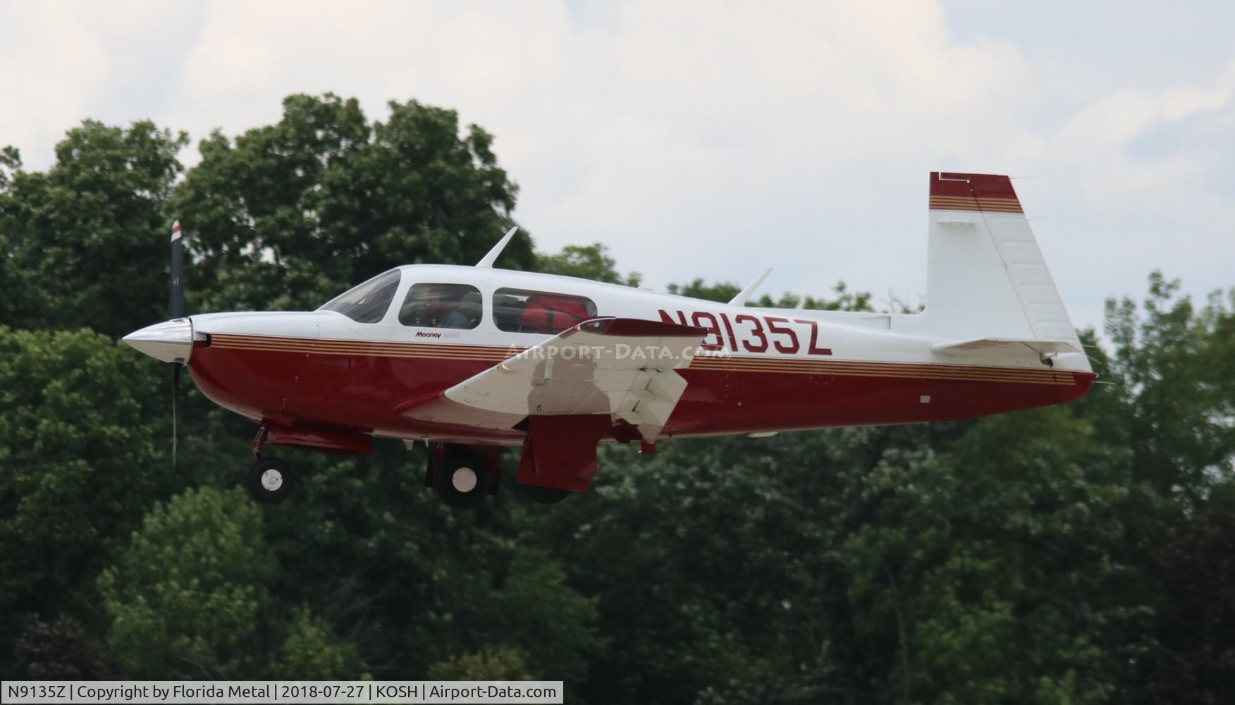 N9135Z, Mooney M20J 201 C/N 24-3229, Mooney M20J