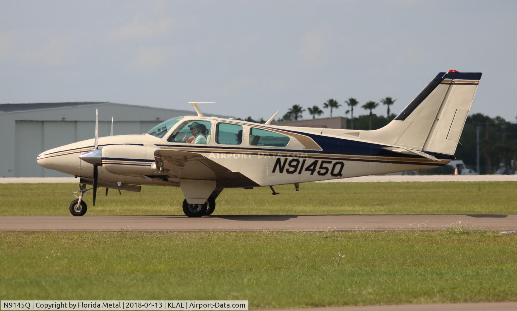 N9145Q, 1971 Beech E-55 Baron C/N TE-834, Baron 55