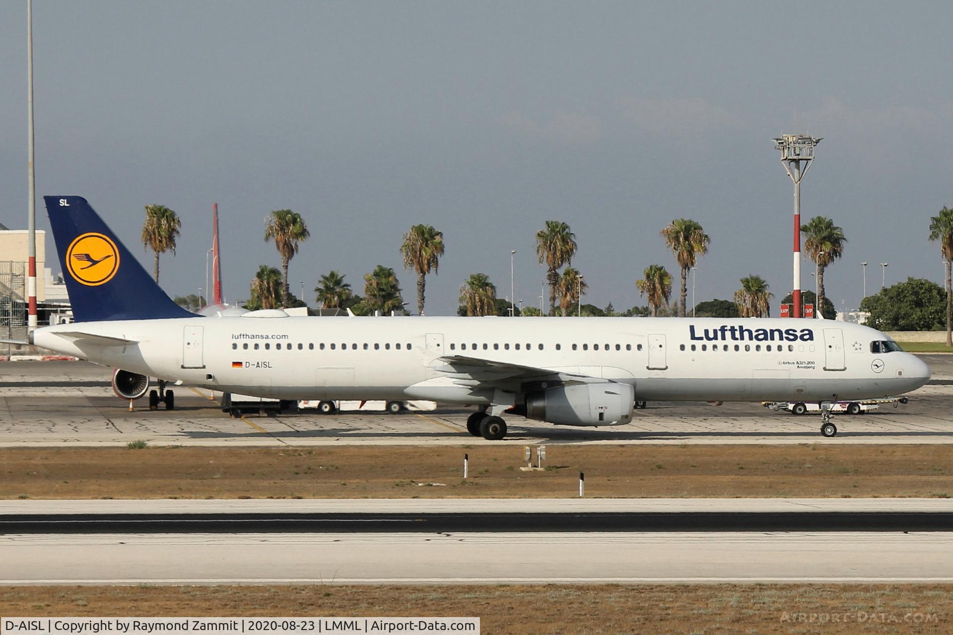D-AISL, 2008 Airbus A321-231 C/N 3434, A321 D-AISL Lufthansa