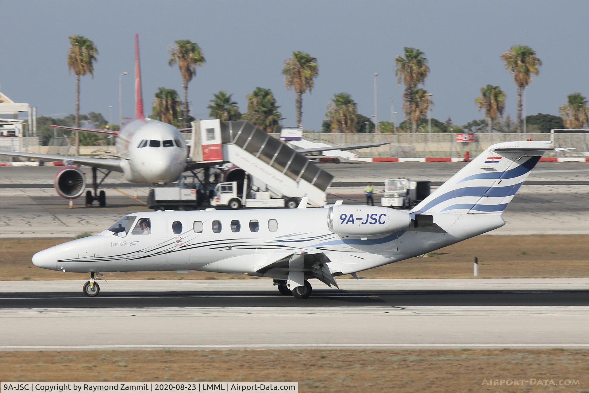 9A-JSC, 2001 Cessna 525A CitationJet CJ2 C/N 525A-0049, Cessna 525A CitationJet CJ2 9A-JSC JunkSky