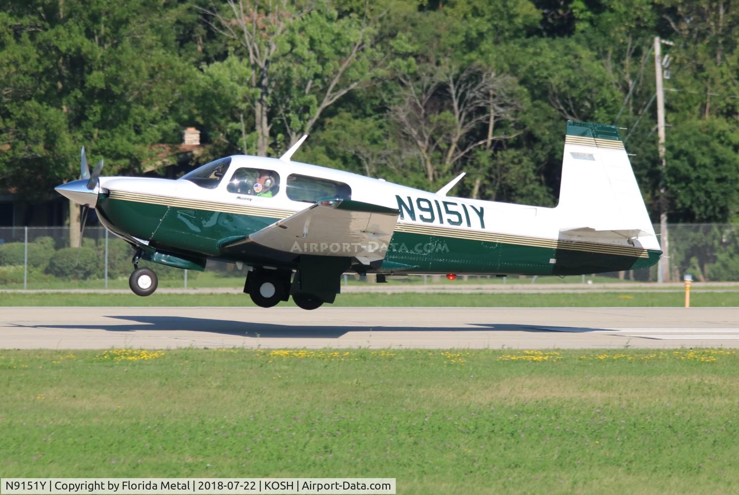 N9151Y, 1995 Mooney M20J 201 C/N 24-3366, Mooney M20J