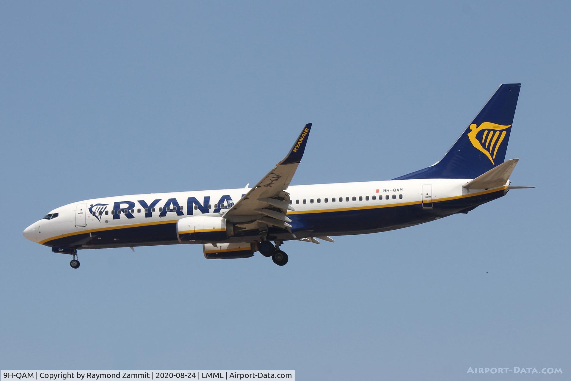 9H-QAM, 2017 Boeing 737-800 C/N 44794, B737-800 9H-QAM Malta Air