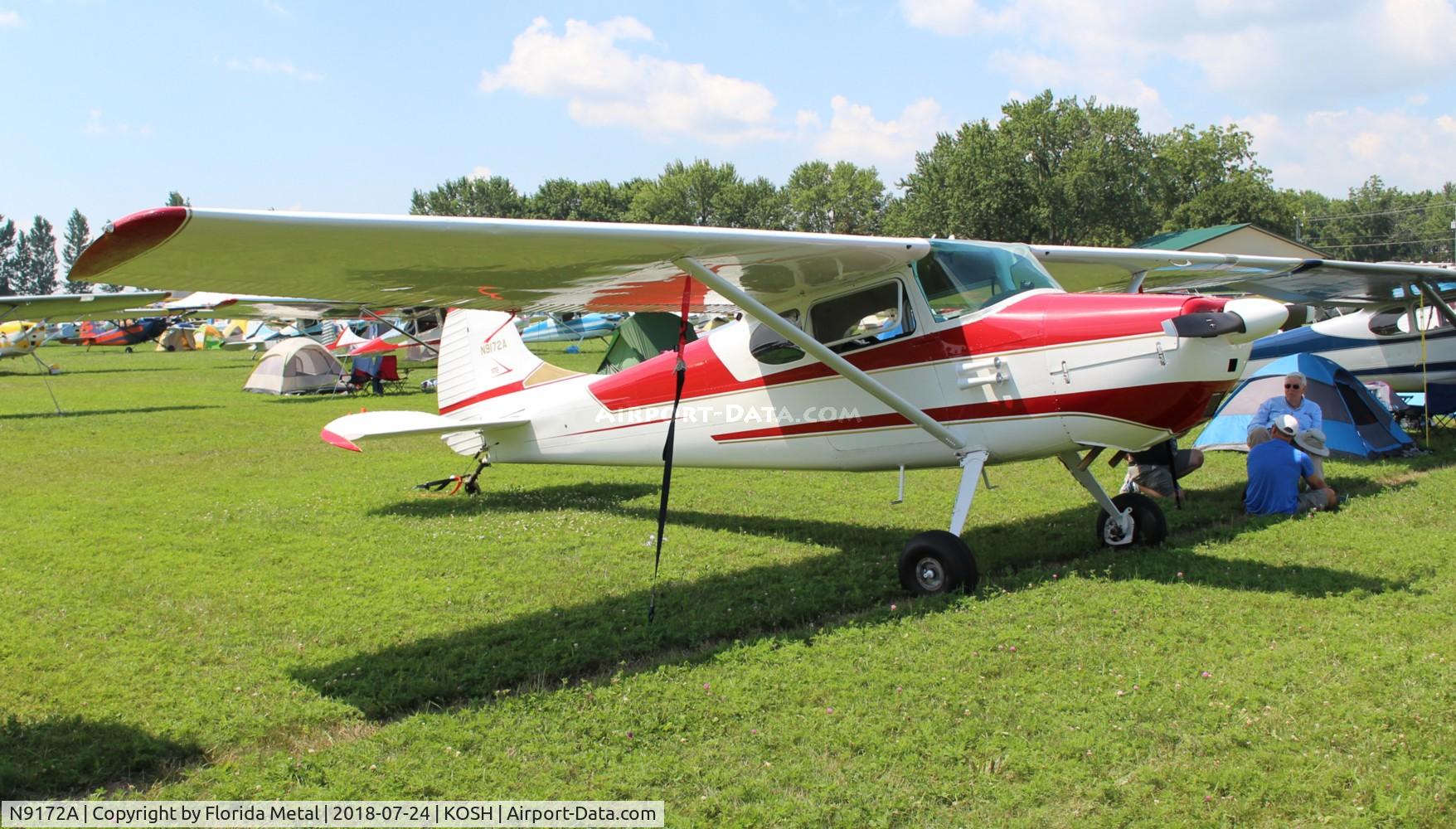 N9172A, 1950 Cessna 170A C/N 19363, Cessna 170A