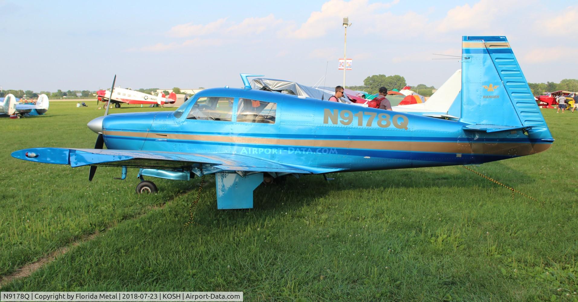 N9178Q, Mooney M20C Ranger C/N 20-1197, Mooney M20C