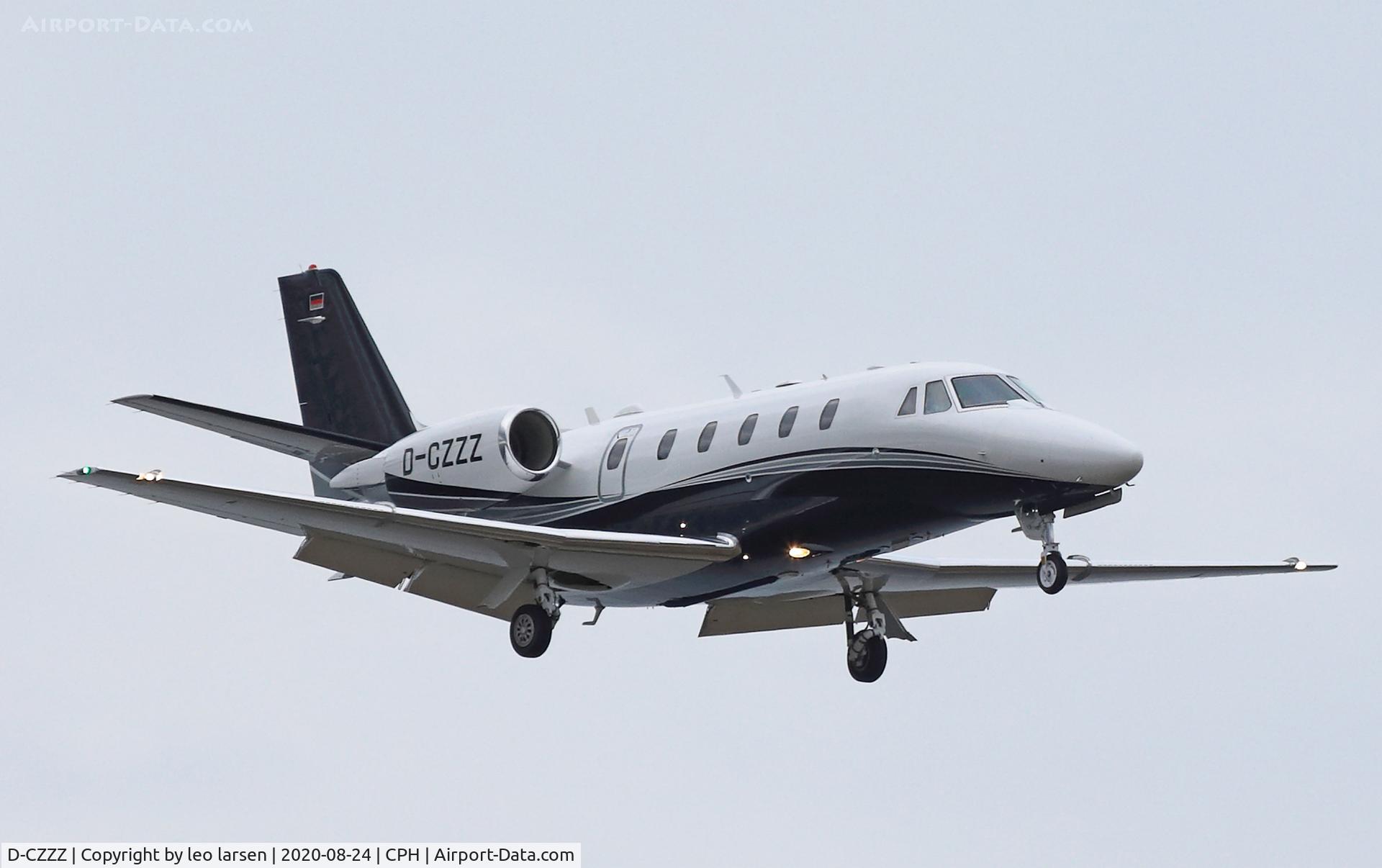 D-CZZZ, 2013 Cessna 560 Citation Excel XLS+ C/N 560-6128, Copenhagen 24.8.2020