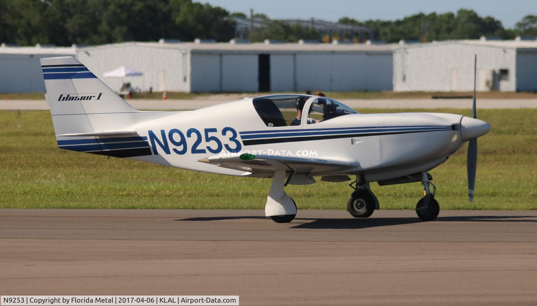 N9253, Stoddard-Hamilton Glasair SH-2R C/N 592R, SH-2R