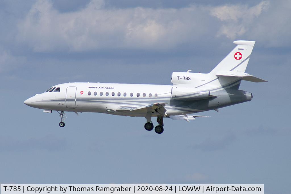 T-785, 2007 Dassault Falcon 900EX EASy II C/N 195, Switzerland - Air Force Dassault Falcon 900EX