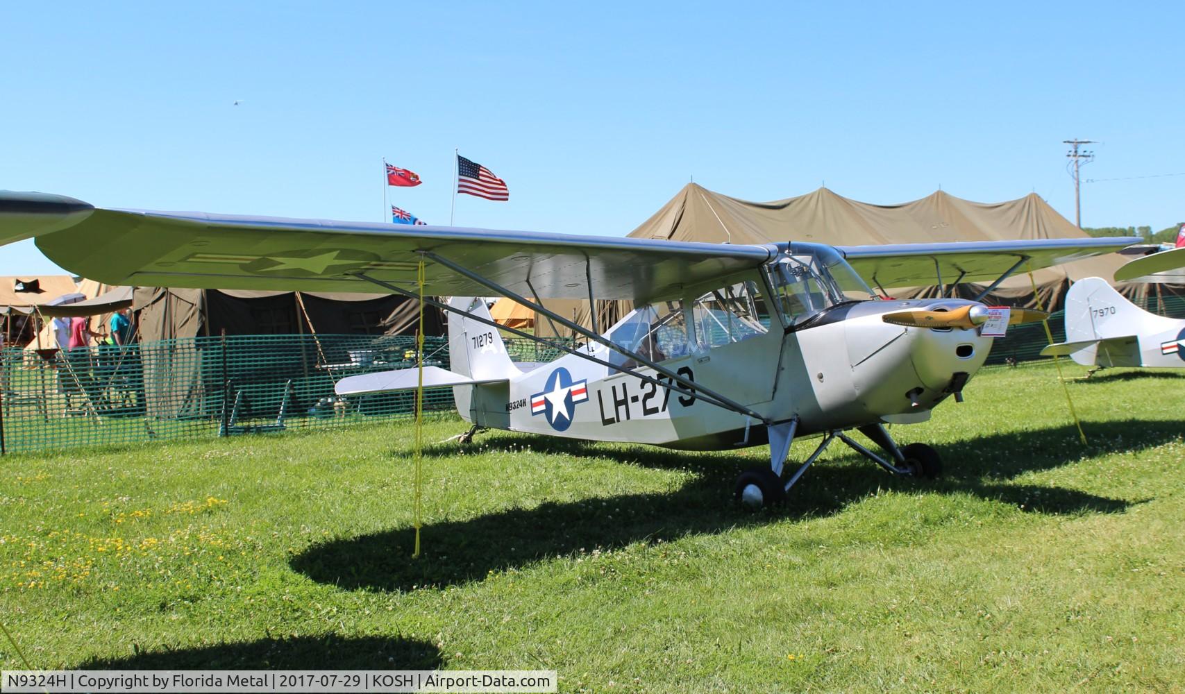 N9324H, 1947 Aeronca L-16A (7BCM) C/N 7BCM-507, L-16A