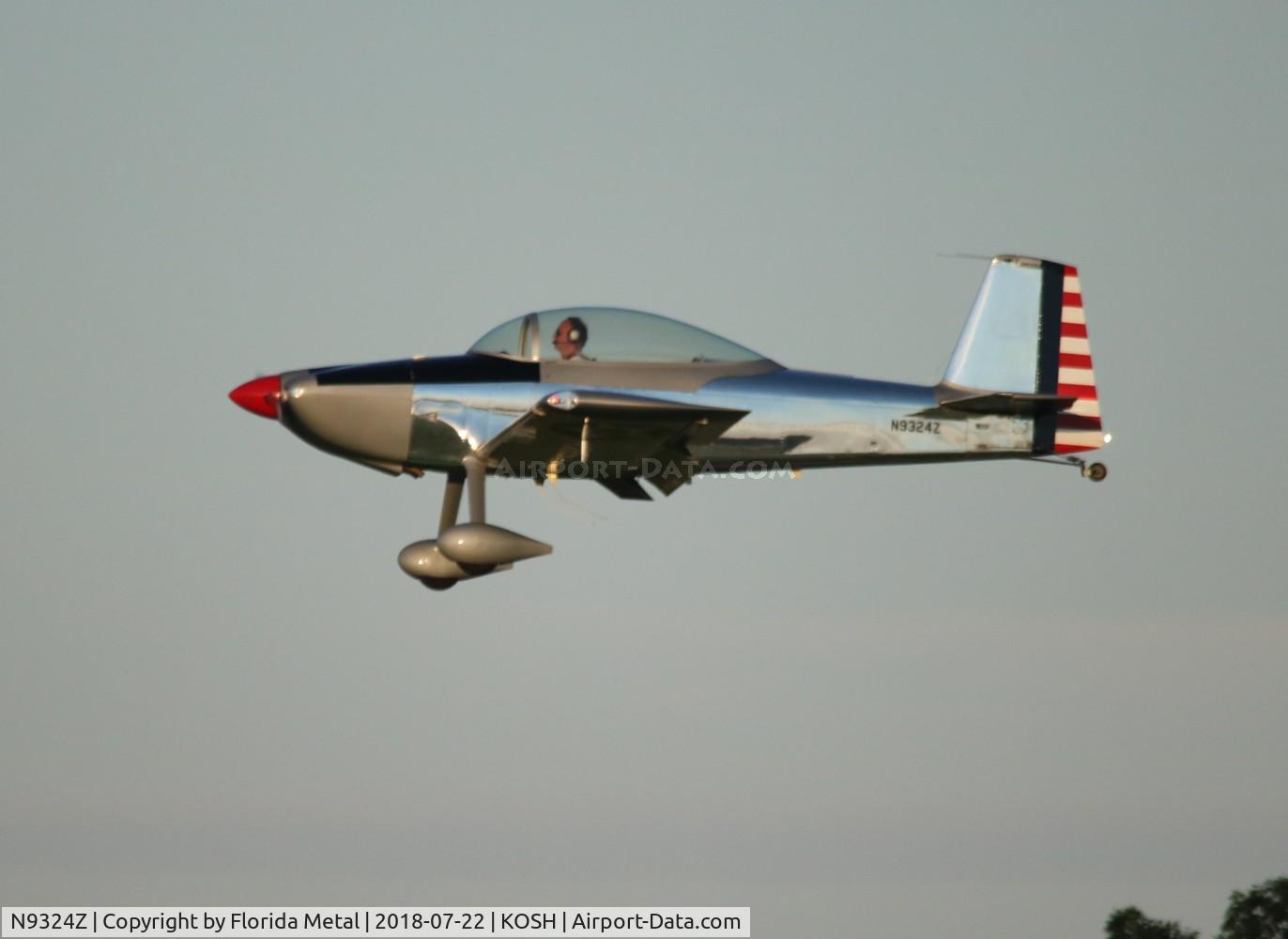 N9324Z, 2015 Vans RV-8 C/N 82932, Vans RV-8