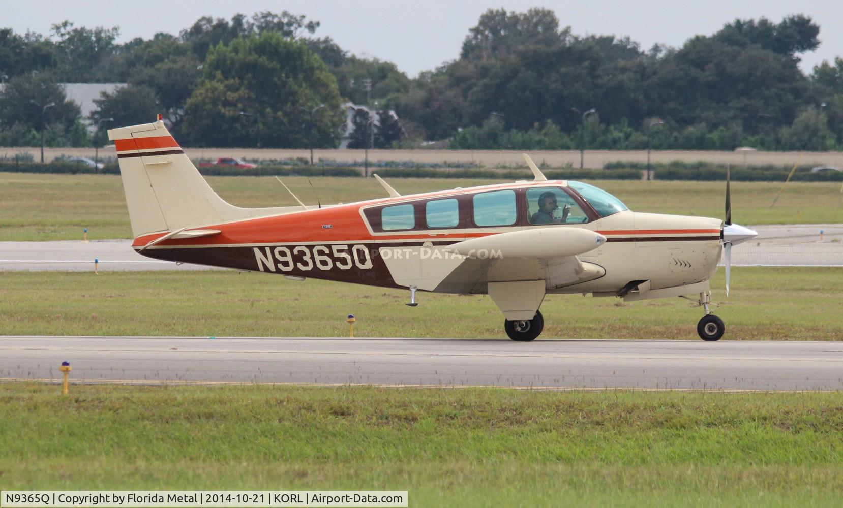 N9365Q, 1971 Beech A36 Bonanza 36 C/N E-303, Beech A36