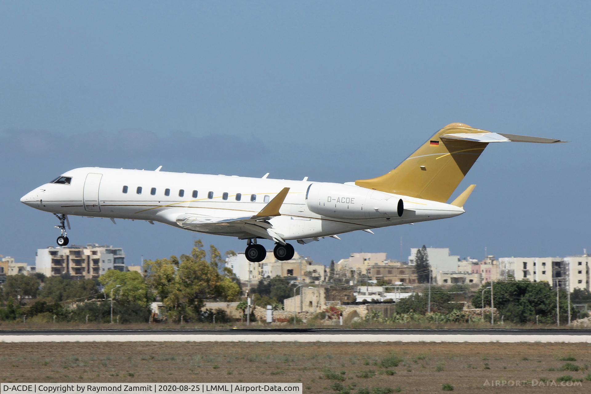 D-ACDE, 2010 Bombardier BD-700-1A11 Global Express C/N 9405, Bombardier BD-700 Global Express D-ACDE DC Aviation