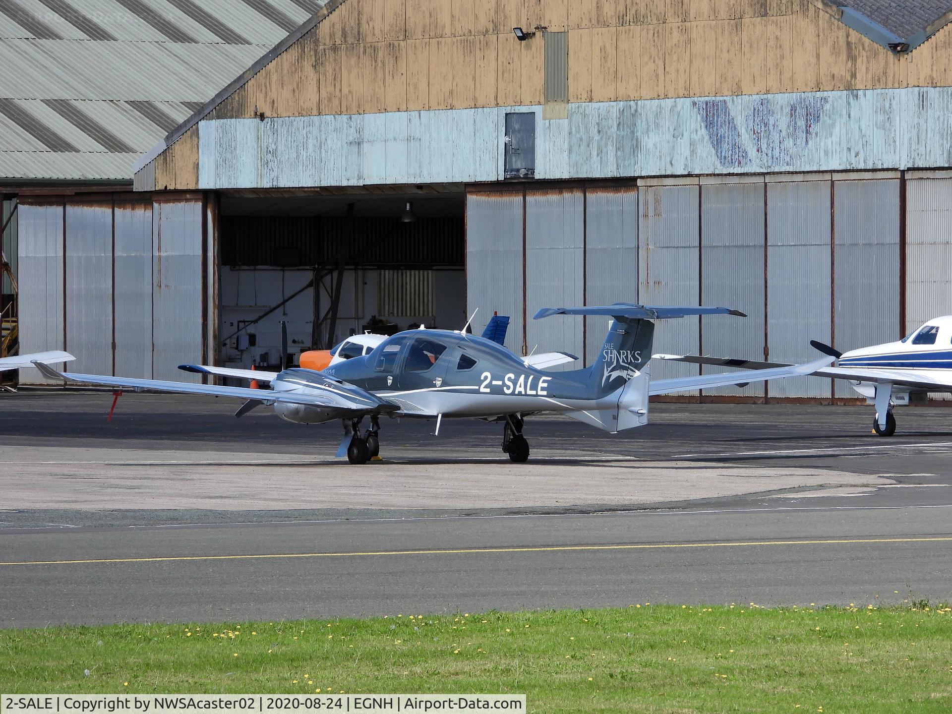 2-SALE, 2017 Diamond DA-62 C/N 62.069, Sale Sharks Rugby Union Teams aircraft