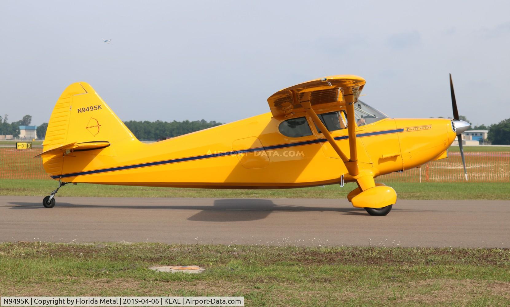 N9495K, 1947 Stinson 108-2 Voyager C/N 108-2495, Stinson 108